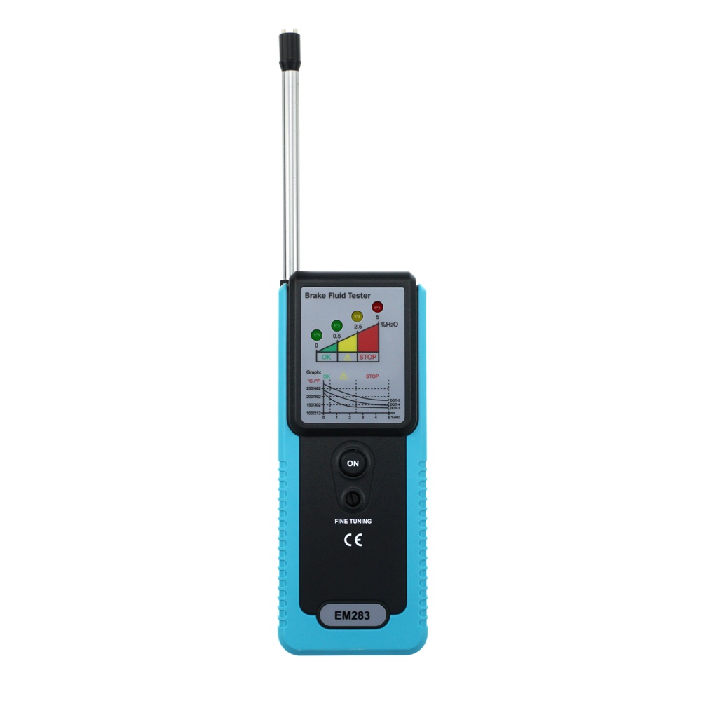 Automotive Brake Fluid Tester Detector with LED Indicator