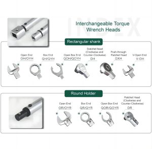 Interchangeable Torque Wrench Heads