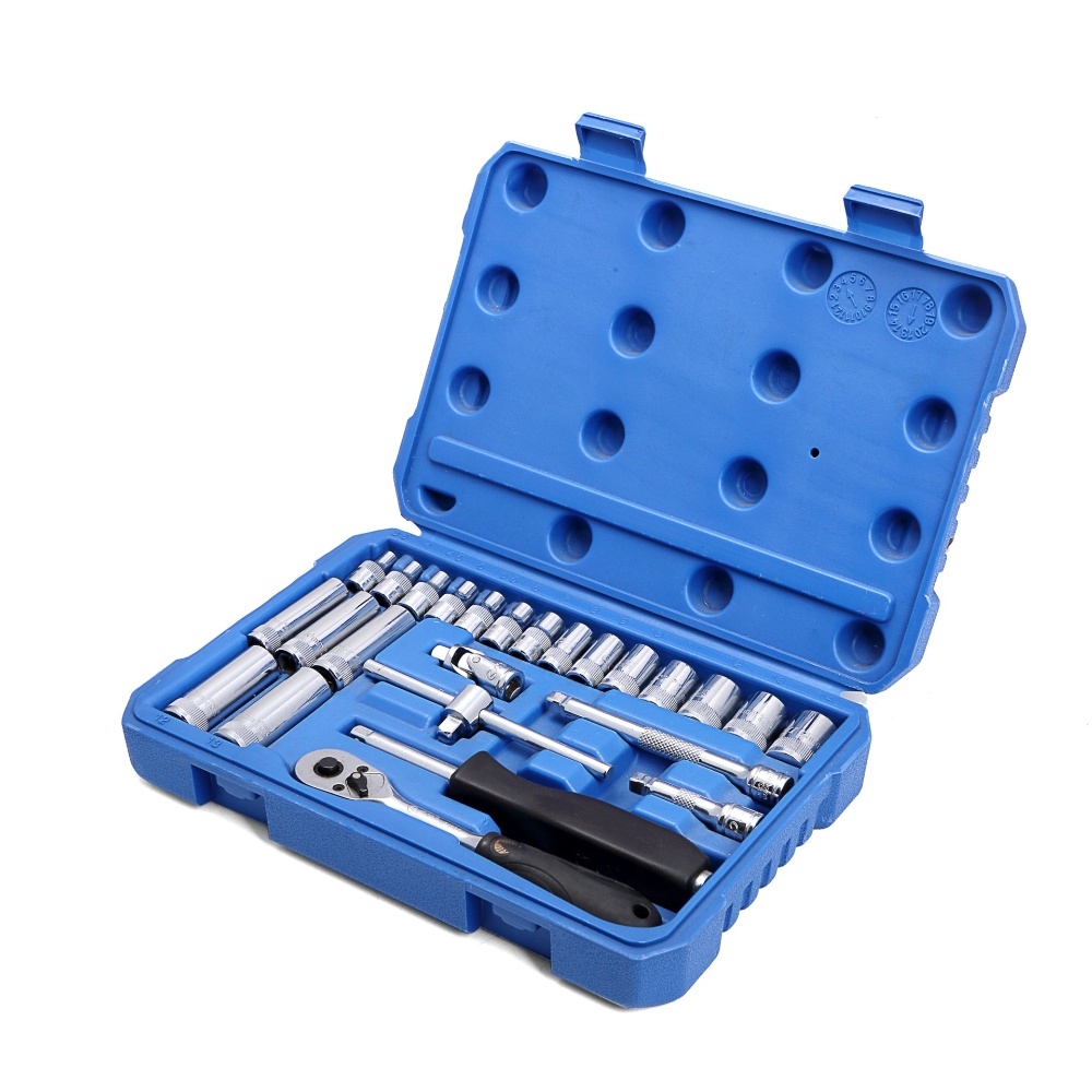 25PCS Socket Set(1/4″)
