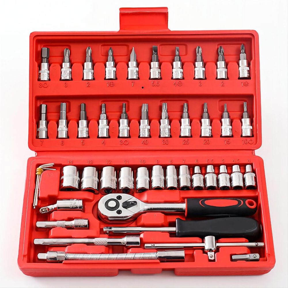 46PCS Socket Set(1/4″)