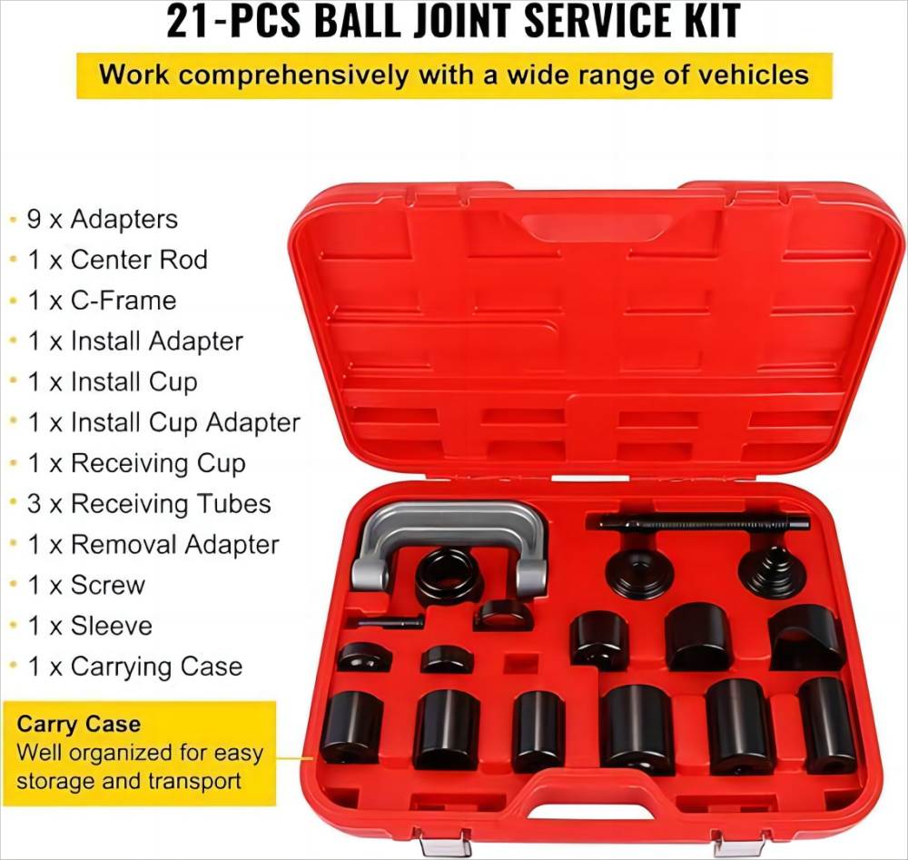 21pcs Master Ball Joint Service Kit
