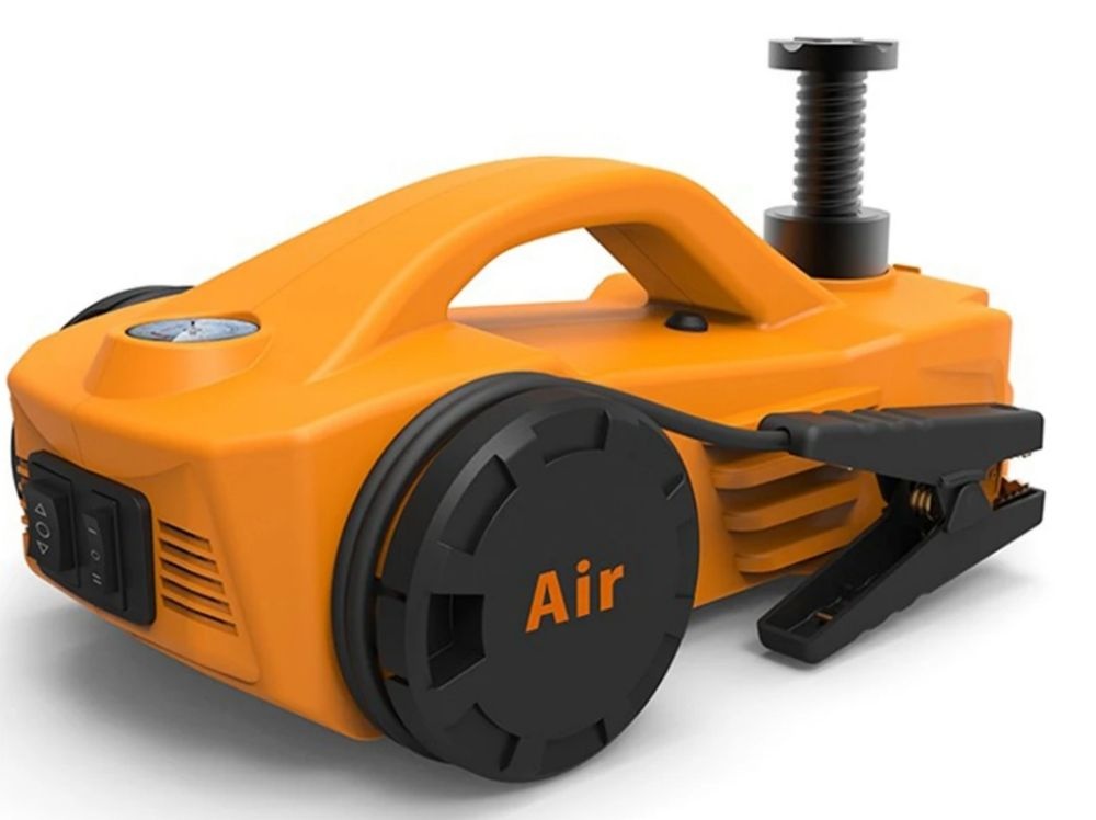 Electric Jack with Jump Starter and Air Compressor for 3T/5T Vehicle
