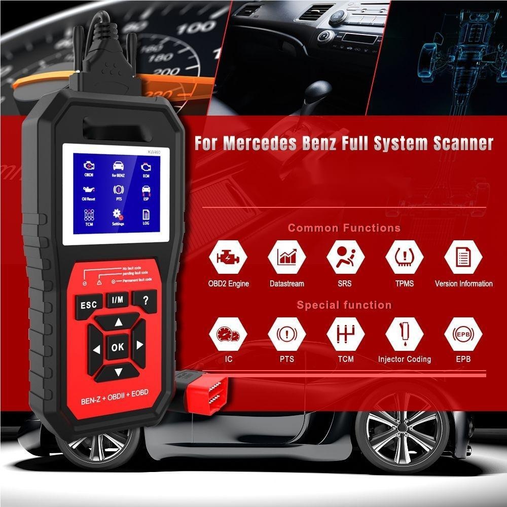 Mercedes Benz Full System OBD2 Scanner Diagnostic Tool