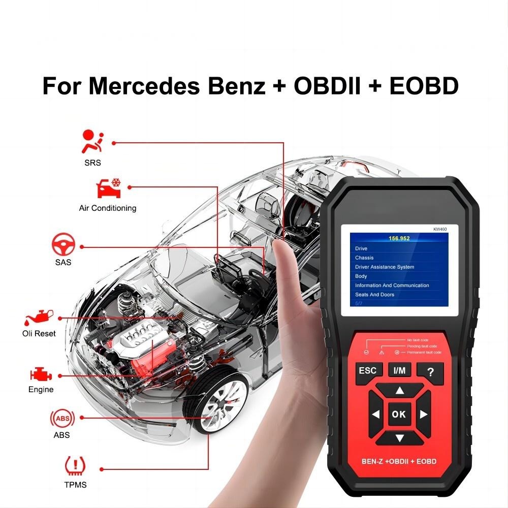 Mercedes Benz Full System OBD2 Scanner Diagnostic Tool