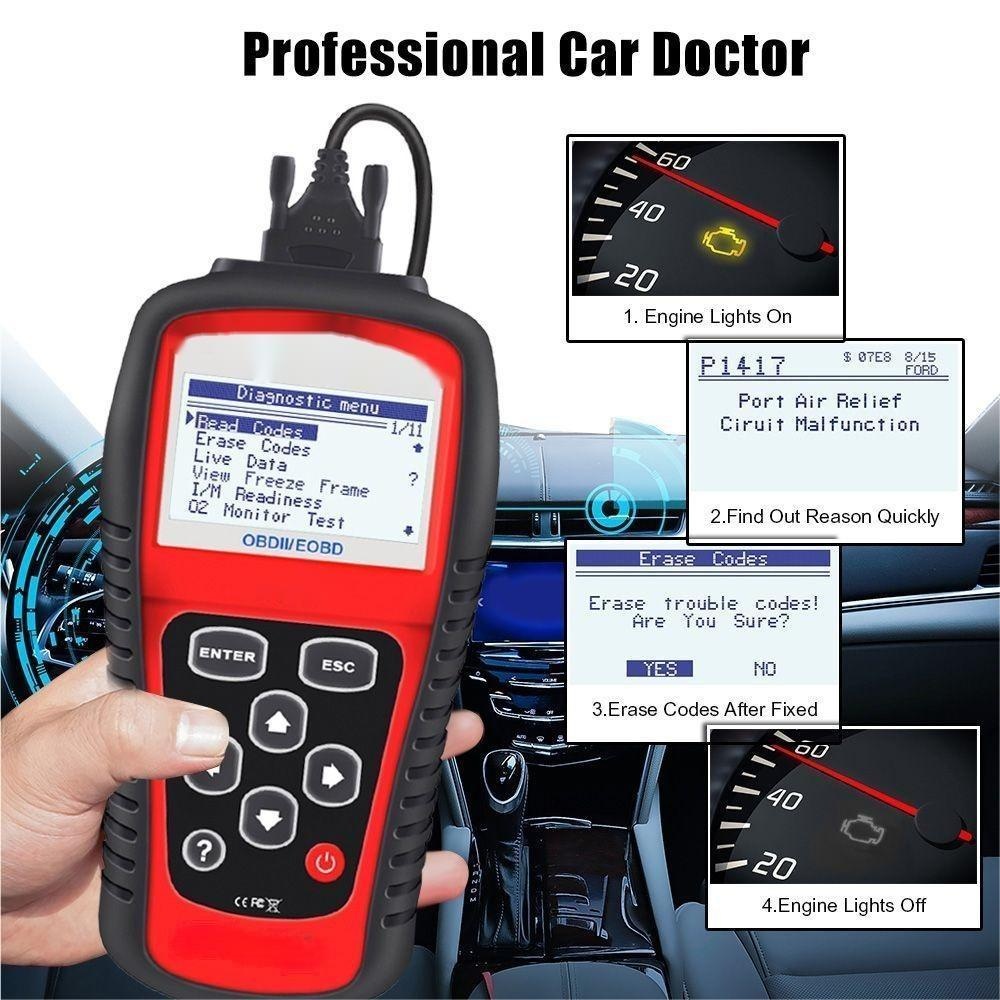 OBD2 Scanner EOBD Code Reader Diagnostic Tool