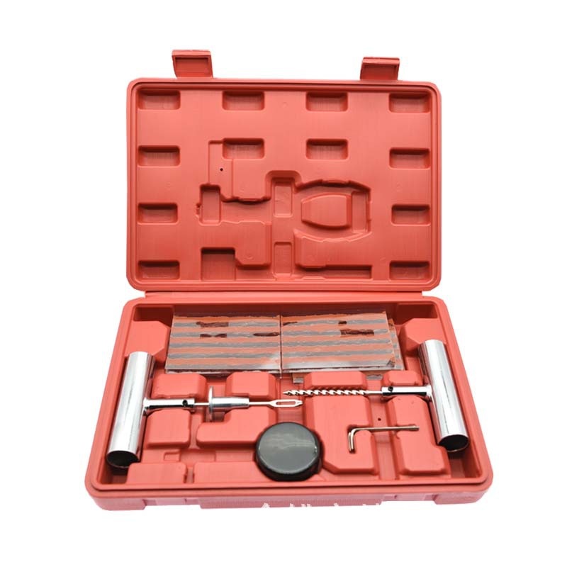 Tire Repair Tool Kit with Plastic Blow Case
