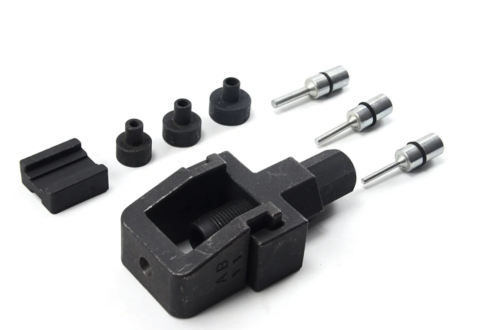 Heavy Duty Motorcycle Chain Splitter and Riveting Tool Set