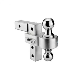 2-Ball Adjustable Aluminum Trailer Hitch