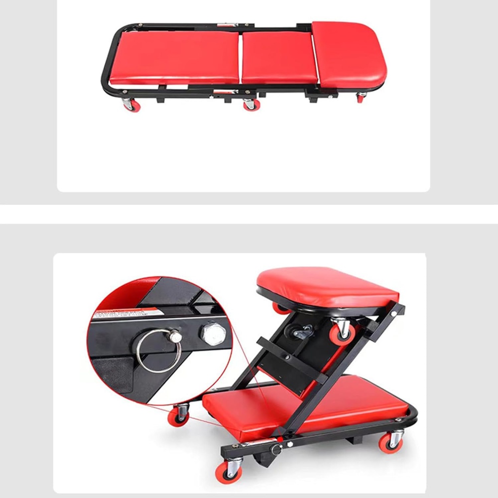 Mechanic 2 in 1 Foldable Creeper Seat