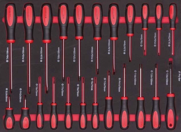 262PCS 7-Drawer Tool Trolley With Tools