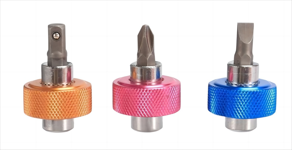 3PCS Square Drive Palm Precision Screwdriver