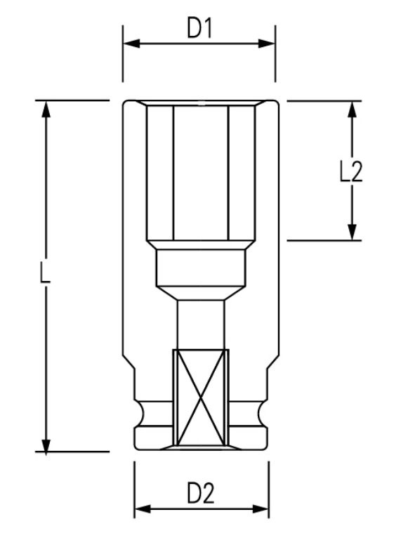 1-2 DEEP IMPACT SOCKETS-3公制