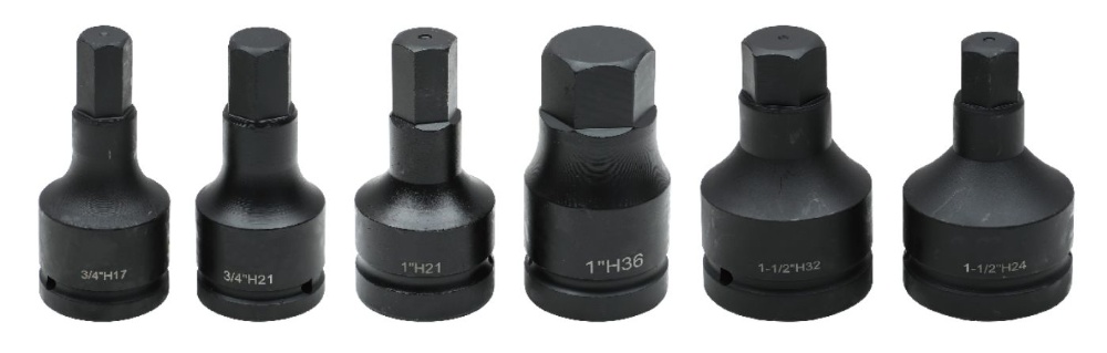 3/4″ & 1″ & 1-1/2″ Hex Impact Socket Bit