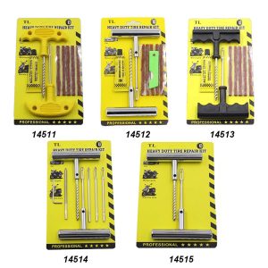 Tire Repair Tool Kit with Blister Card