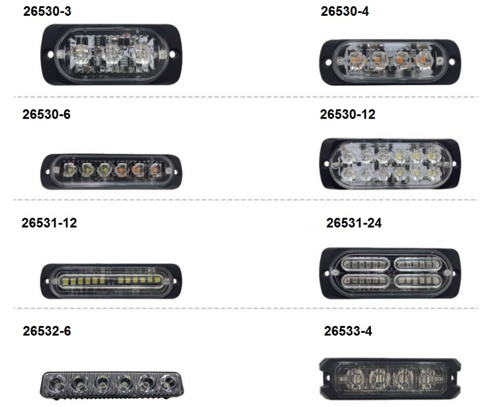 LED Strobe Warning Light For Truck Car Vehicle