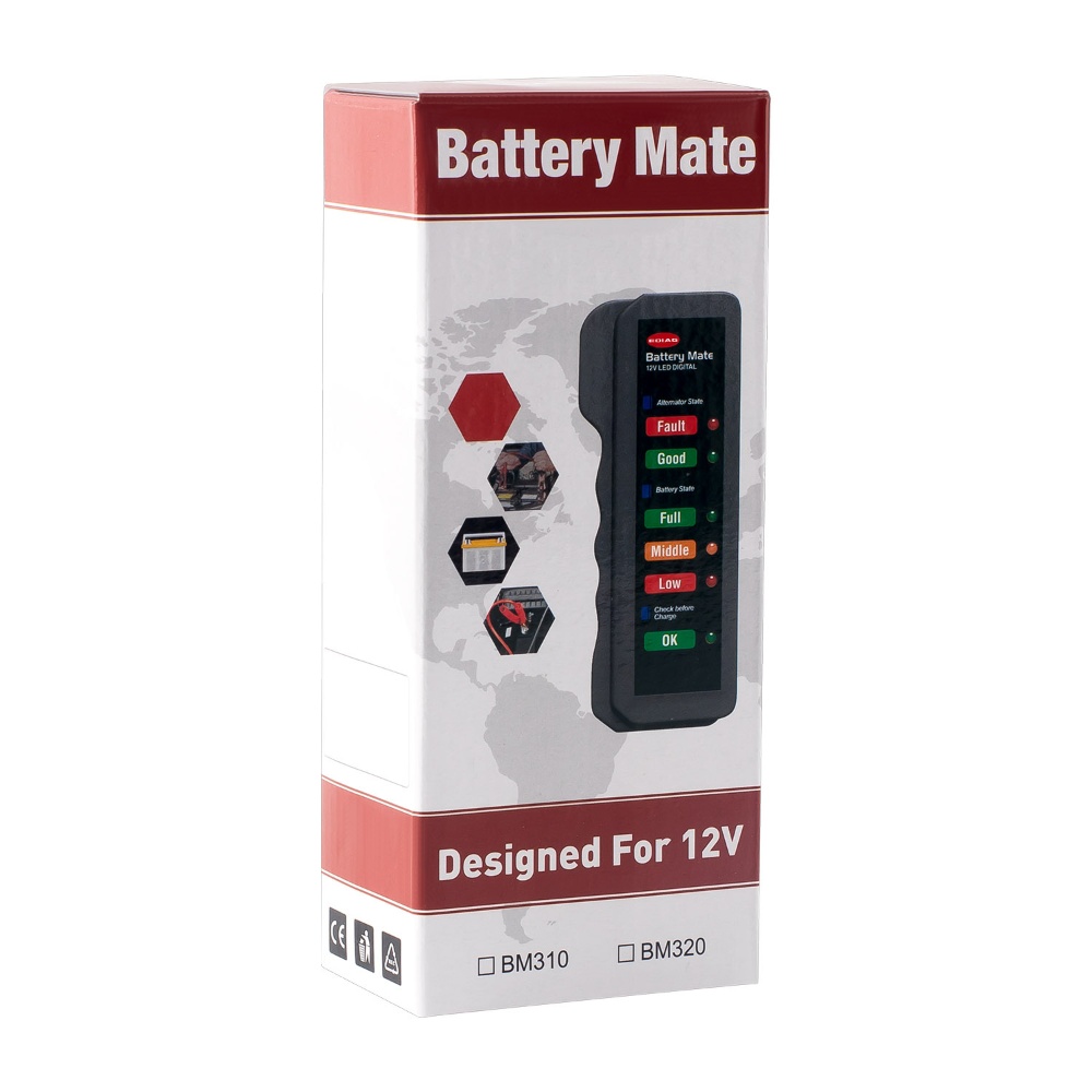 12V Car Battery & Alternator Tester