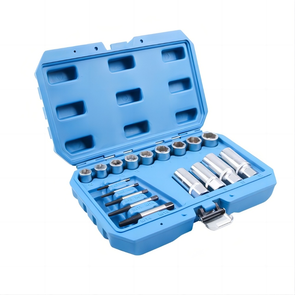 18PC Bolt,Stud & Screw Extractor Set