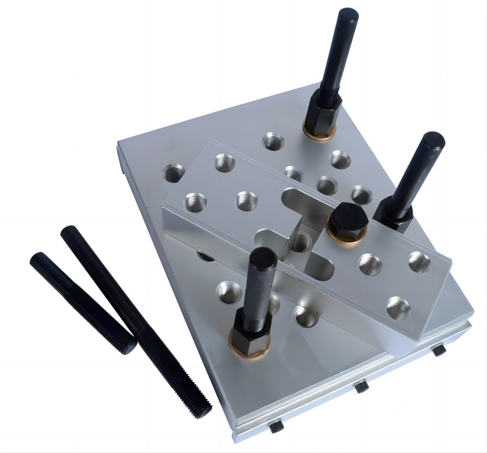 Universal Drill Press Support Block Plate Tool Set Kit