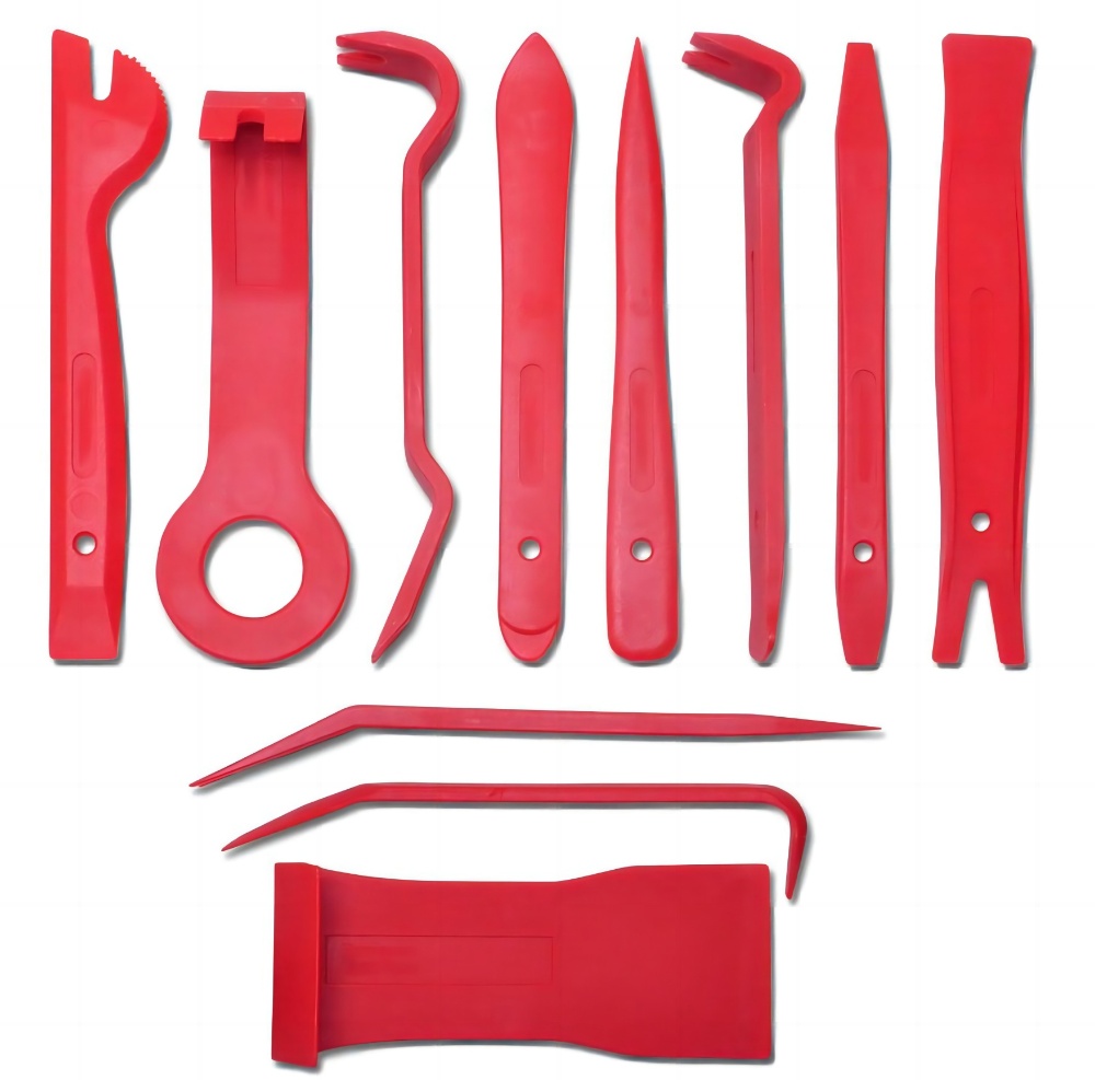 11PC Plastic Car Door Clip Panel Trim Removal Tools Kit Set
