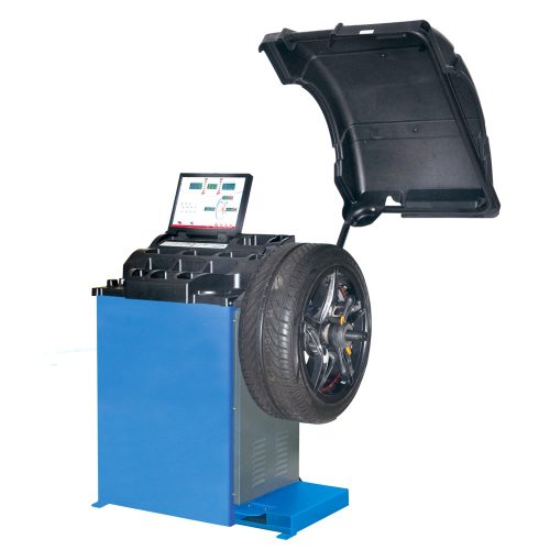 Wheel Balance with Foot Brake for 1.5” to 20” Tyres