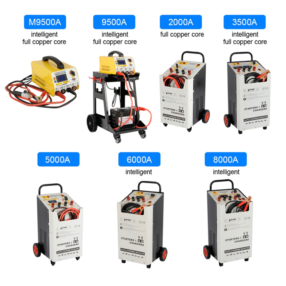 12V/24V Car Battery Charger Jump Starter For Fast Charging