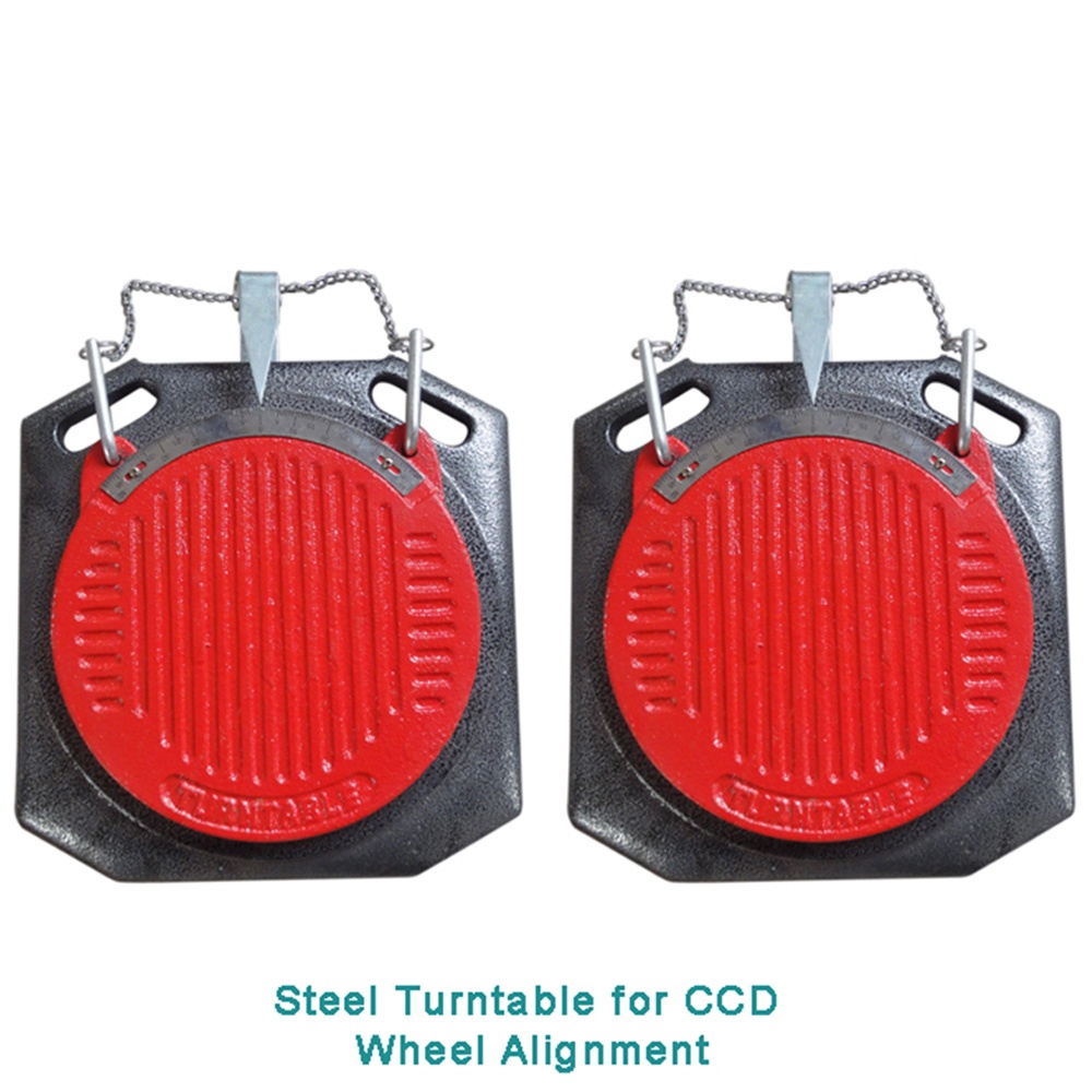 1 Pair Wheel Alignment Tool Turn Plates