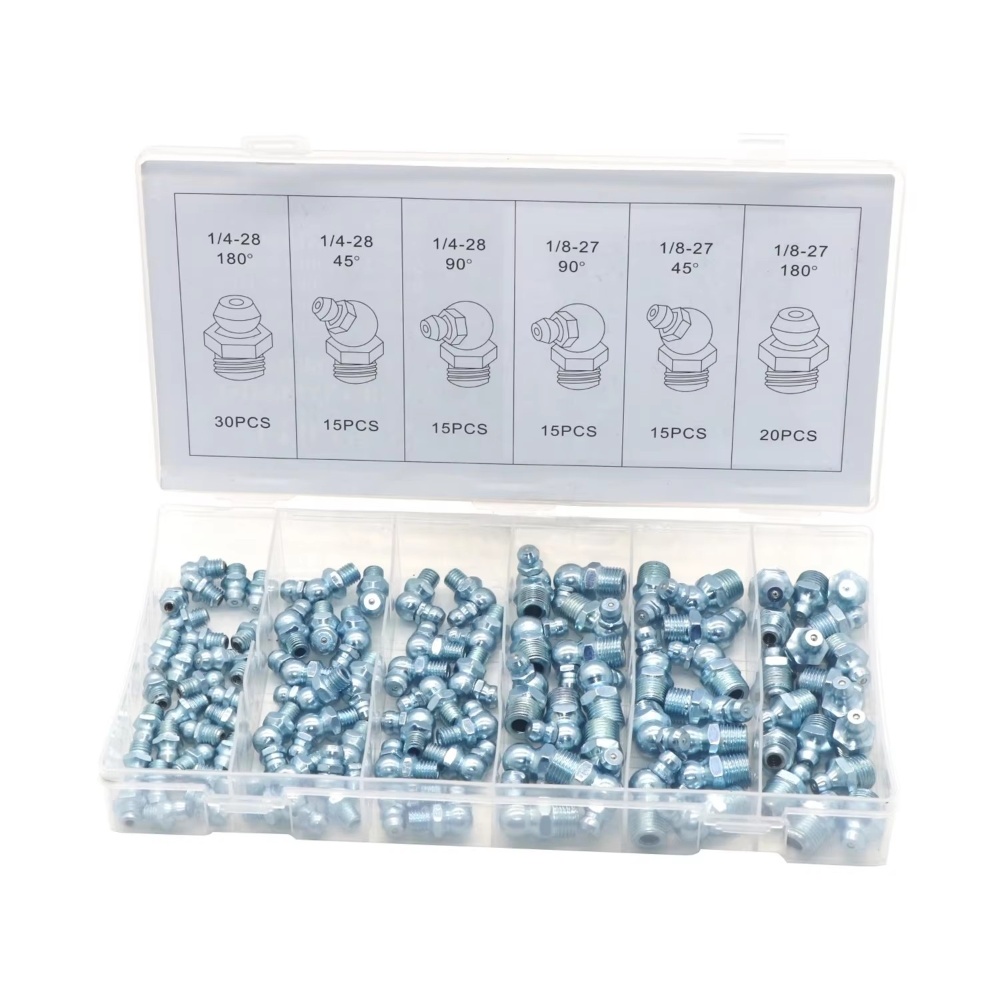 110PC Metric/SAE Grease Nipple Assortment