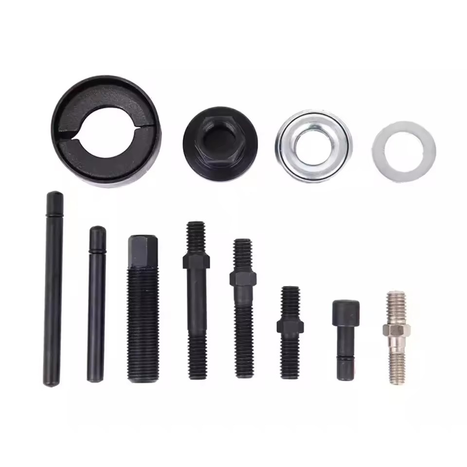 12pcs Automotive Pulley Puller Remover Installer Power Steering Pump Alternator