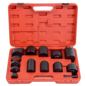 14pcs Master Ball Joint Service Adapter Set Compatible for Ball Joint Replacement and Repair