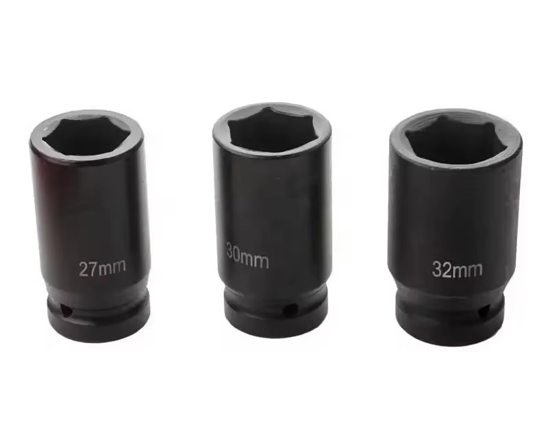 10 PCS 3/4″ Drive 22-41mm 6 Point Metric Sockets Deep Impact Socket Set