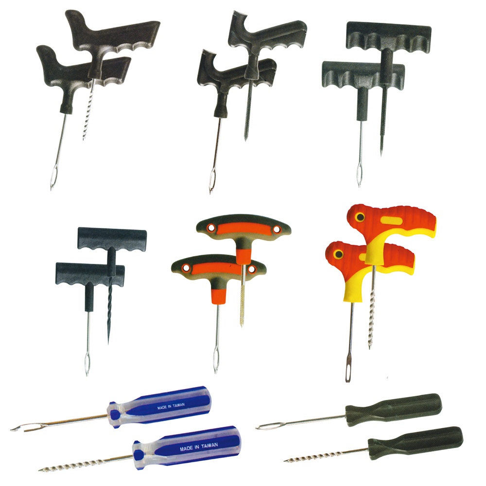 Tire Repair Tool Kit with Blister Card