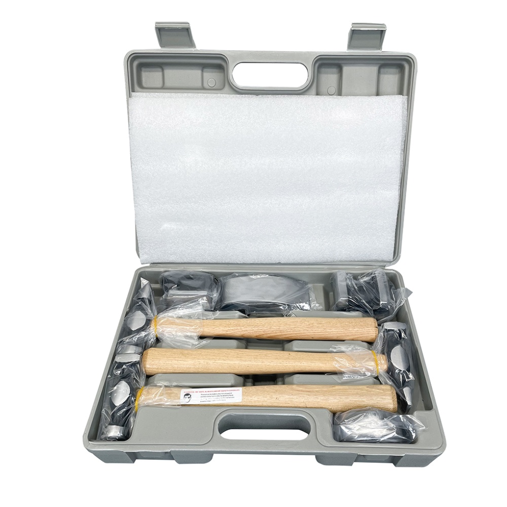 7pc Auto Body Repair Kit(Top grade) – Hickory wooden handle