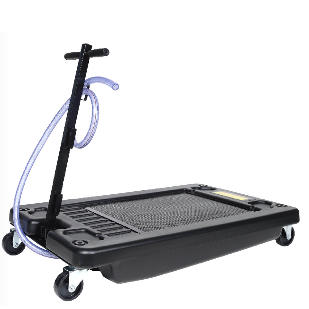 Low-Profile Oil Draining Tray