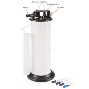 Manual/Pneumatic Fluid Extractor 9 Liter