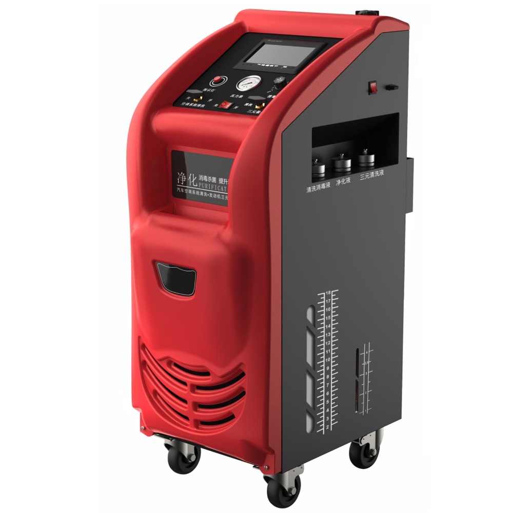 A/C System & Catalytic Converters Cleaning Machine