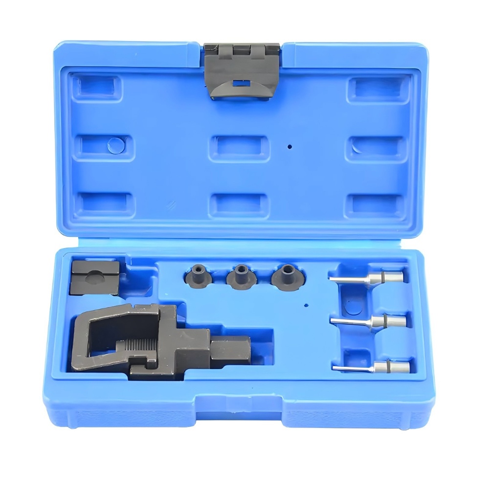 Heavy Duty Motorcycle Chain Splitter and Riveting Tool Set
