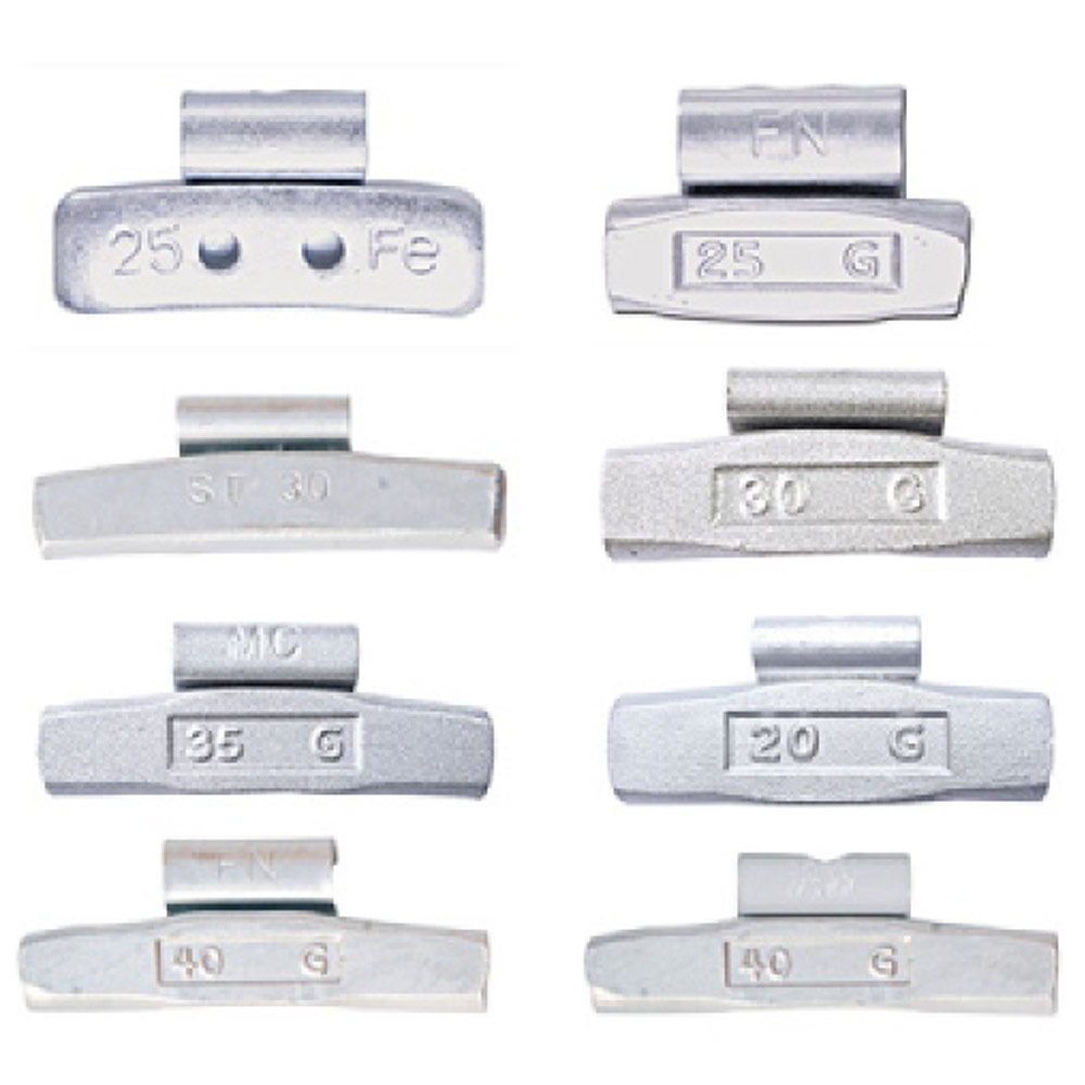 Fe Clip on Wheel Weights