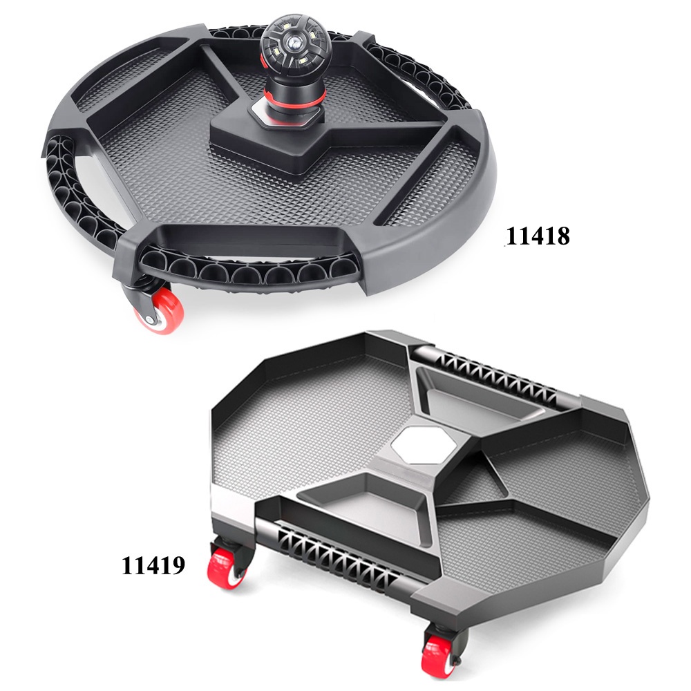 30lbs Automotive Rolling Tool Creeper with Lamp
