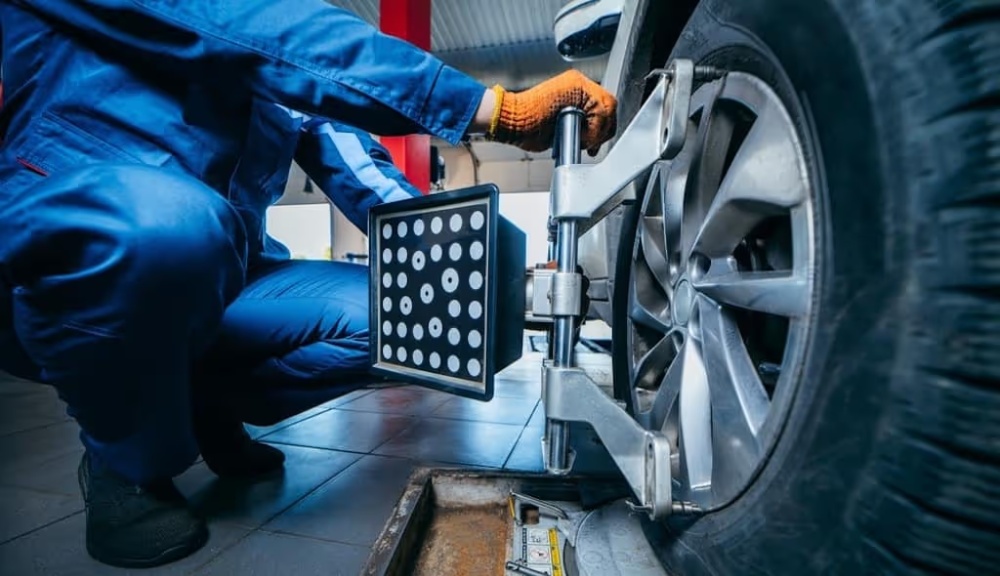 using tire alignment using tire alignment