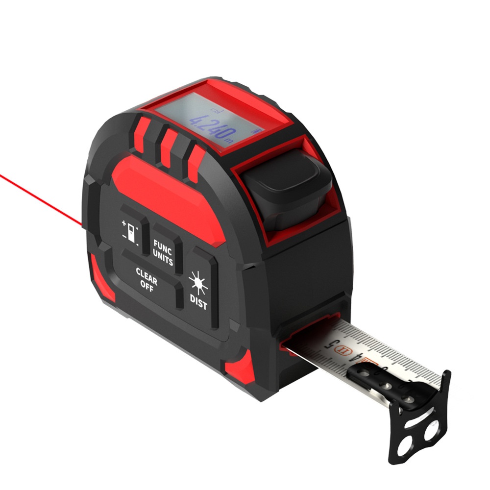 3 IN 1 Digital Display Laser Tape
