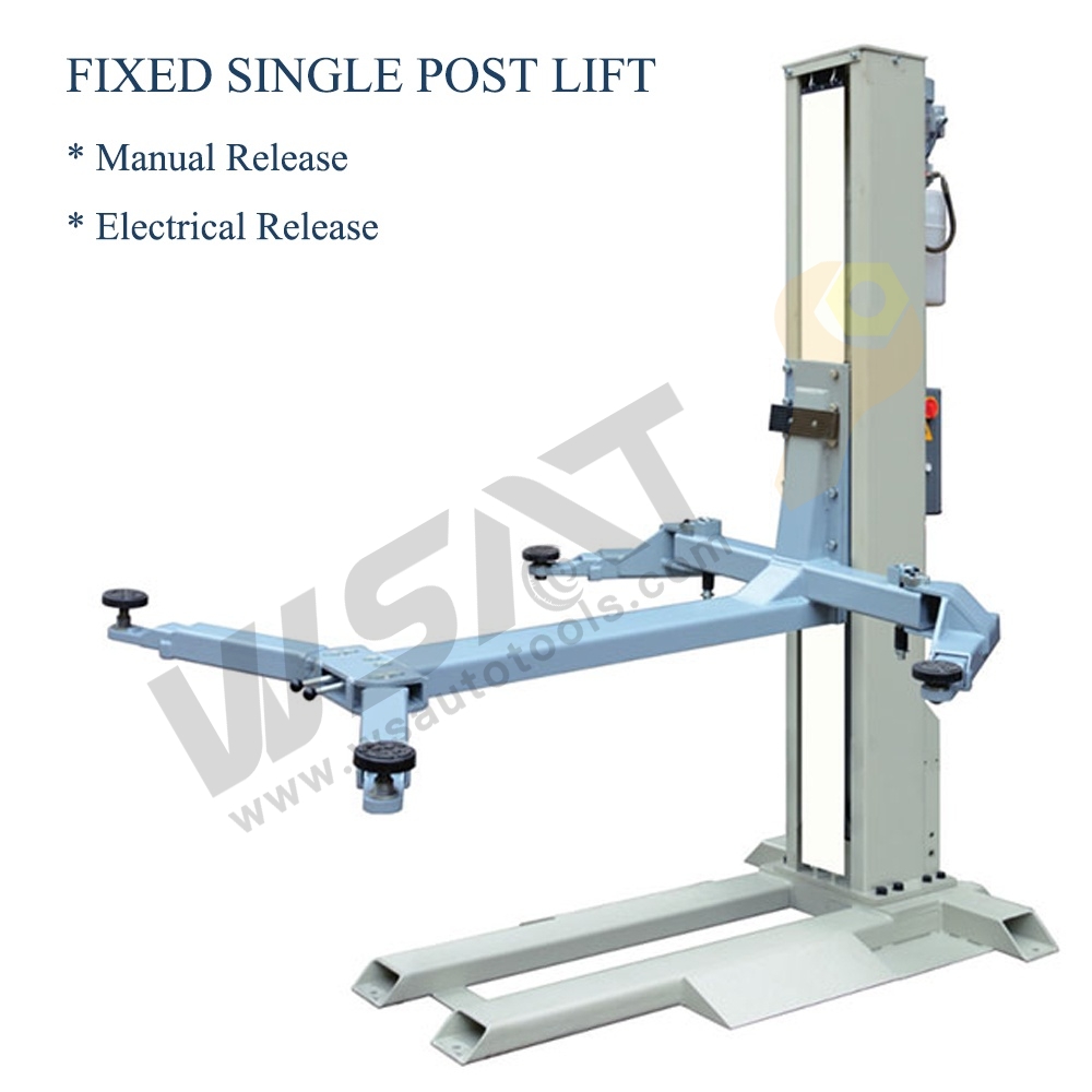 2.5 Ton Mobile/Fixed Single Post Lift 2.5 Ton Mobile/Fixed Single Post Lift